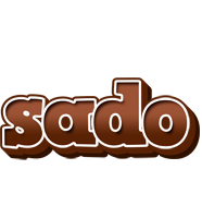 Sado brownie logo