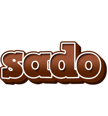 Sado brownie logo