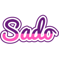Sado cheerful logo