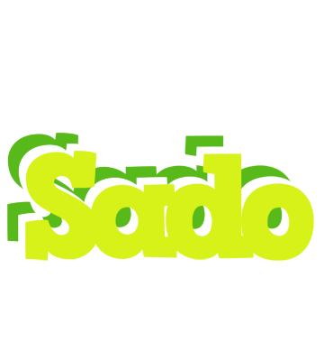 Sado citrus logo