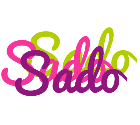 Sado flowers logo