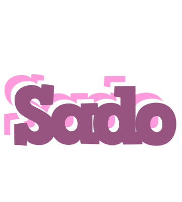 Sado relaxing logo
