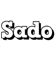Sado snowing logo