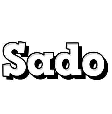 Sado snowing logo