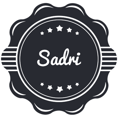 Sadri badge logo