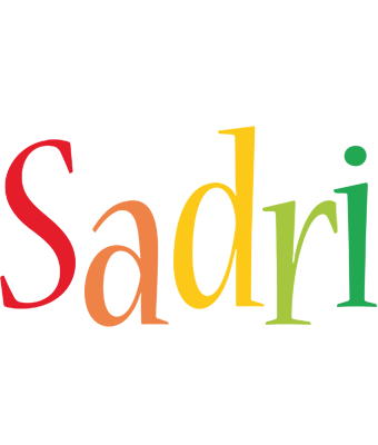 Sadri birthday logo