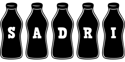 Sadri bottle logo