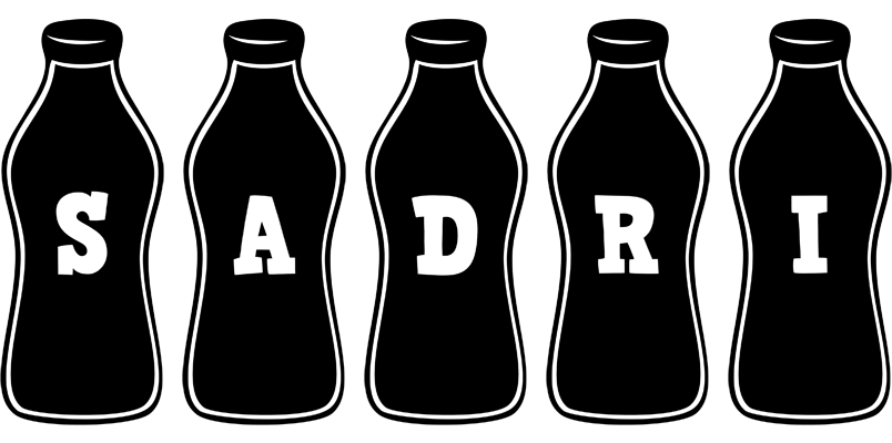 Sadri bottle logo