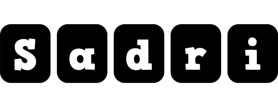 Sadri box logo