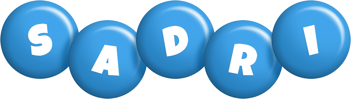 Sadri candy-blue logo