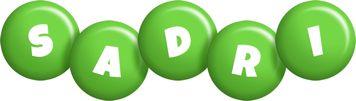 Sadri candy-green logo