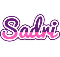 Sadri cheerful logo