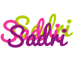 Sadri flowers logo