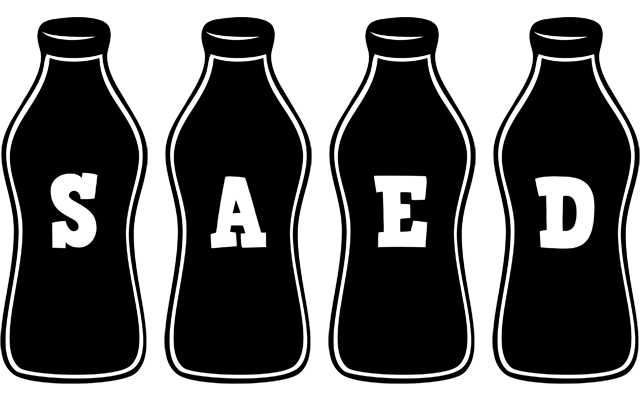 Saed bottle logo