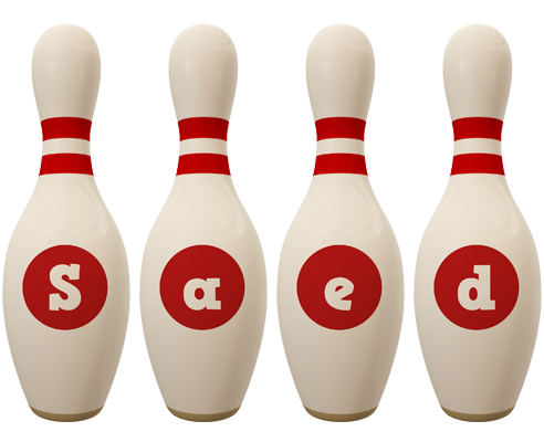 Saed bowling-pin logo