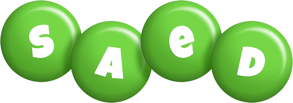 Saed candy-green logo