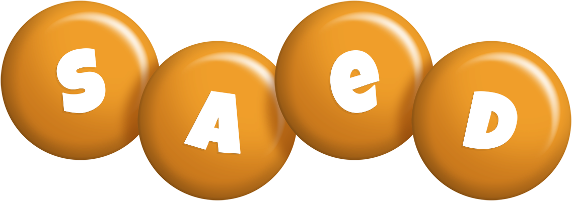 Saed candy-orange logo