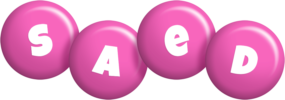 Saed candy-pink logo