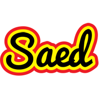 Saed flaming logo