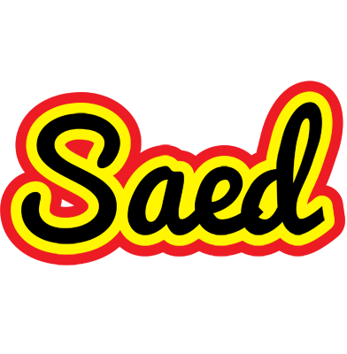 Saed flaming logo