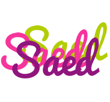 Saed flowers logo