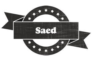 Saed grunge logo