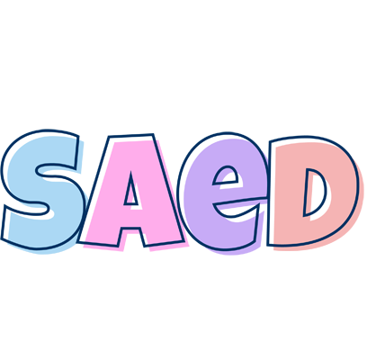 Saed pastel logo