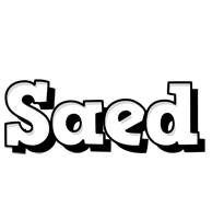 Saed snowing logo