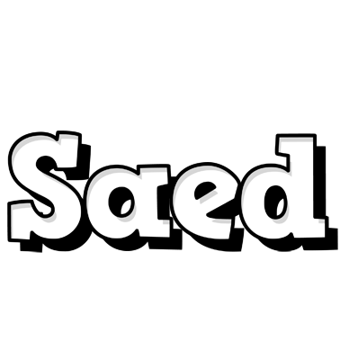 Saed snowing logo