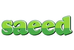 Saeed apple logo