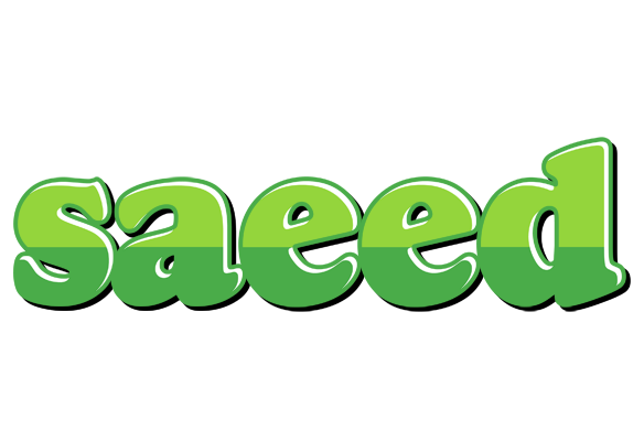 Saeed apple logo
