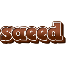 Saeed brownie logo