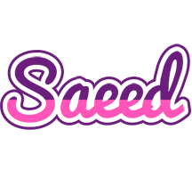 Saeed cheerful logo