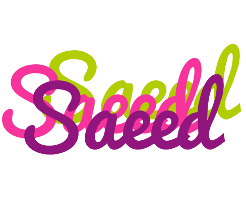 Saeed flowers logo