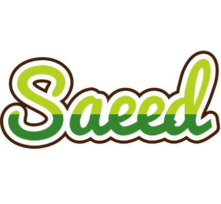 Saeed golfing logo