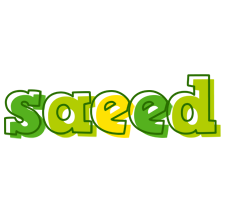 Saeed juice logo