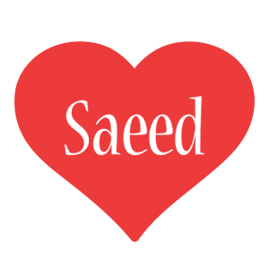 Saeed love logo