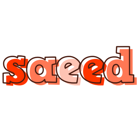Saeed paint logo