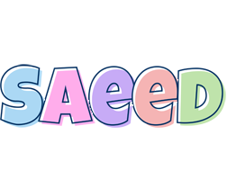 Saeed pastel logo