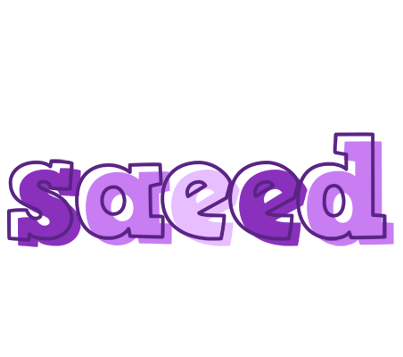 Saeed sensual logo