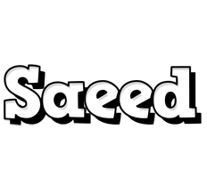 Saeed snowing logo
