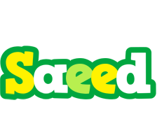 Saeed soccer logo