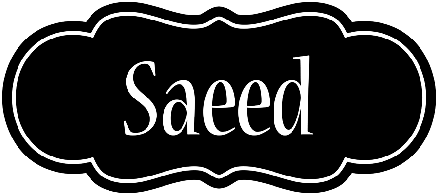 Saeed welcome logo