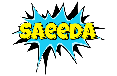 Saeeda amazing logo