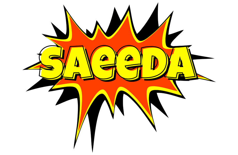 Saeeda bazinga logo