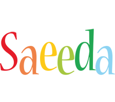 Saeeda birthday logo