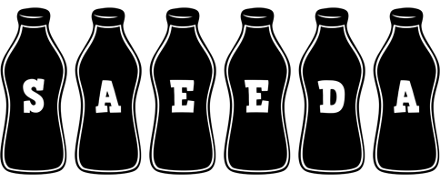 Saeeda bottle logo