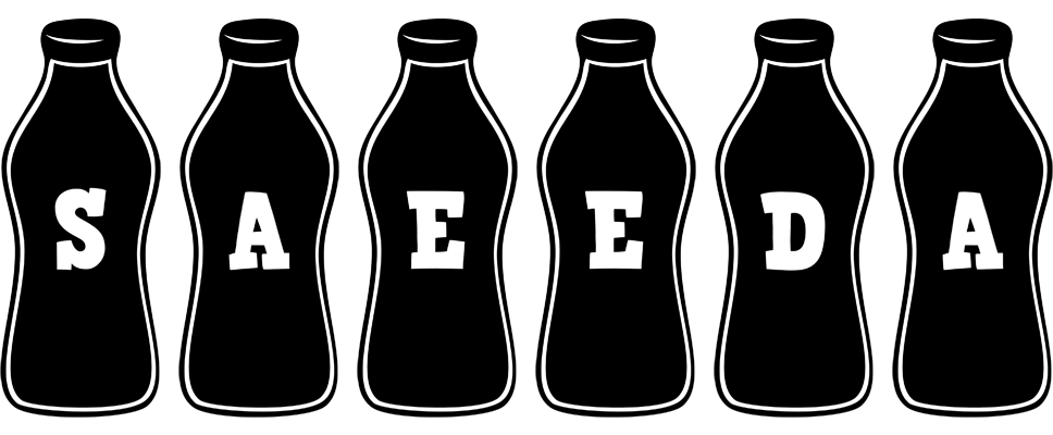 Saeeda bottle logo