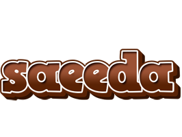 Saeeda brownie logo