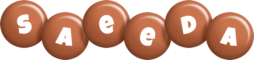 Saeeda candy-brown logo